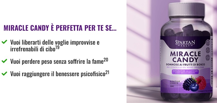 Miracle Candy benefici Miracle Candy benefici
