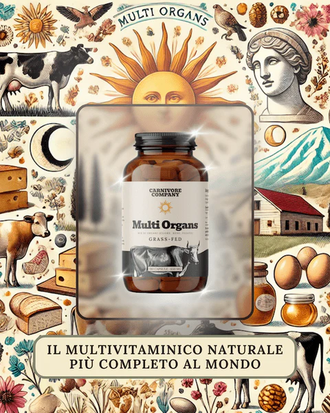 Multi Organs Mix di Organi integratore Carnivore Company